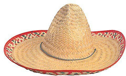 FUN EXPRESS Embroidered Sombrero (Adu 
