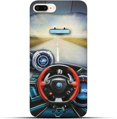 Saavre Back Cover for Car Racing View for IPHONE 8 PLUS