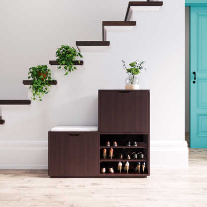 flipkart shoe rack wooden
