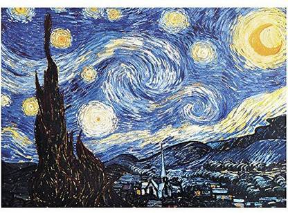 Generic Jigsaw Puzzle The Starry Night By Van Gogh 2000 Pieces For Adults And Kids Jigsaw Puzzle The Starry Night By Van Gogh 2000 Pieces For Adults And Kids Shop