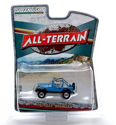 Generic 1987 JEEP WRANGLER * All-Terrain Series 3 * 2016 Greenlight  Collectibles 1:64 Scale Limited Edition Die-Cast Vehicle - 1987 JEEP  WRANGLER * All-Terrain Series 3 * 2016 Greenlight Collectibles 1:64 Scale