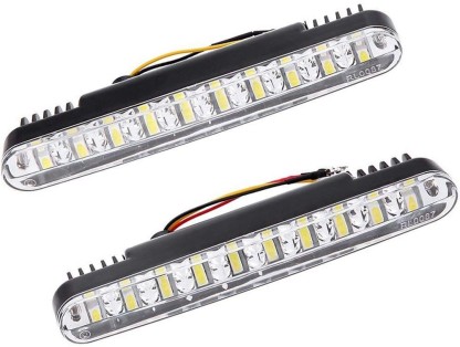 2x 30 LED Car Daytime Running Light DRL Daylight Lamp with Turn Lights Excellent 
