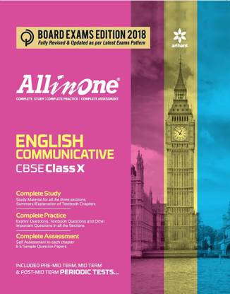 All In One English Communicative Based On Cbse Publication Books Main