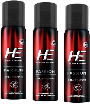 he passion body perfume