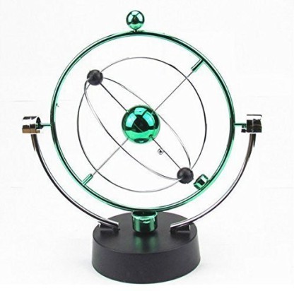 ThinkTop Educational Physics Mechanics Science Toy Kinetic Art Milky Way Orbital Gadget Perpetual Motion Gizmos Home Office Desk Decoration Gift 