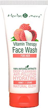 Herbs And More Vitamin Therapy For Her Honey And Lychee 100g For Women 100 Natural Extracts Face Wash Price In India Buy Herbs And More Vitamin Therapy For Her Honey