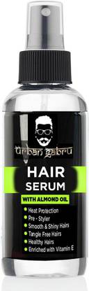UrbanGabru Hair Serum for Men & Women | Heat Protectant | Pre Styler | Conditioner