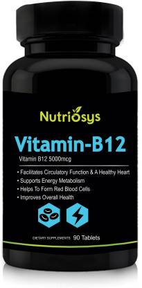 Nutriosys Vitamin B12 5000mcg Tablets Price In India Buy Nutriosys Vitamin B12 5000mcg Tablets Online At Flipkart Com