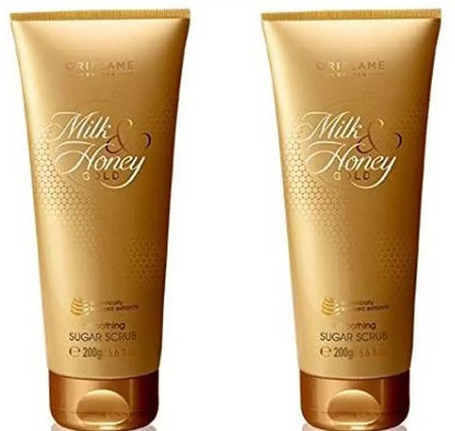 milk & honey scrub
