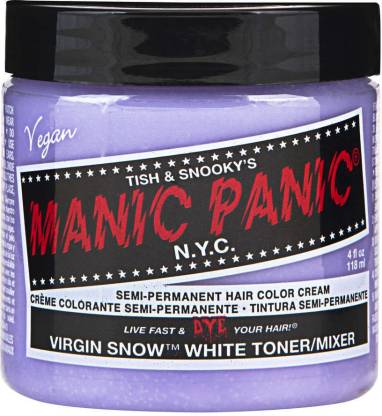 Manic Panic Virgin Snow Hair Dye , Virgin Snow Hair Dye