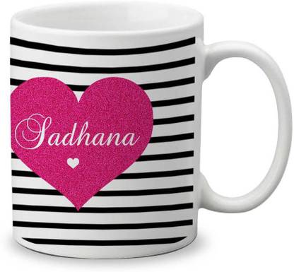 My Gifts Zone Beautiful Simple Sadhana Name Ceramic Coffee Gifts For Birthday Ceramic Coffee Mug Price In India Buy My Gifts Zone Beautiful Simple Sadhana Name Ceramic Coffee Gifts For Birthday Some of the names are longer and you can create a nickname from it to keep it short. inr