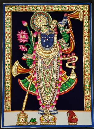 Mukund Arts Shreenathji Shrinathji Rajbhog hand wood painting gold leaf small wood painting with frame Oil inch x 18 inch Painting Price in India - Buy Mukund Arts Shreenathji Shrinathji Rajbhog Mukund Arts Shreenathji Shrinathji Rajbhog hand wood painting gold leaf small wood painting with frame Oil inch x 18 inch Painting Price in India - Buy Mukund Arts Shreenathji Shrinathji Rajbhog