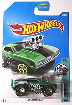 HOT WHEELS 2017 Tooned '69 Camaro Z28 171/365, Green - 2017 Tooned '69 Camaro  Z28 171/365, Green . shop for HOT WHEELS products in India. 