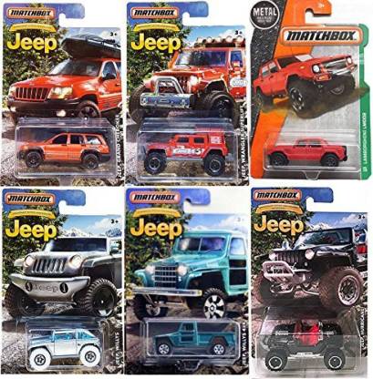 AYB Products Matchbox Exclusive JEEP Series Anniversary Edition Hurricane  Black & Lamborghini LM002 Off Road Set / Wrangler Superlift / Grand -  Matchbox Exclusive JEEP Series Anniversary Edition Hurricane Black &  Lamborghini