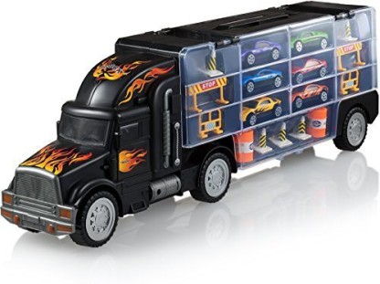 toy truck that holds cars