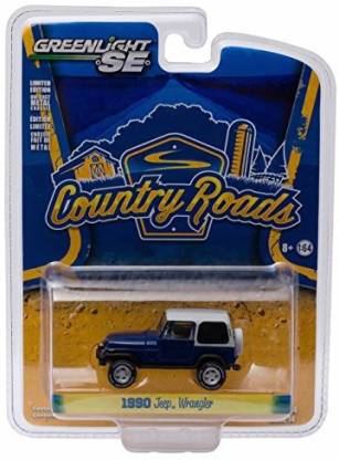 Greenlight 1990 JEEP WRANGLER YJ HARDTOP * Country Roads Series 14 * 2016  Collectibles 1:64 Scale Die-Cast Vehicle - 1990 JEEP WRANGLER YJ HARDTOP *  Country Roads Series 14 * 2016 Collectibles
