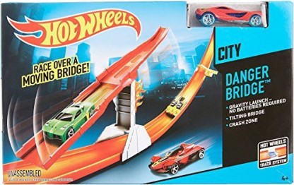 hot wheels danger bridge