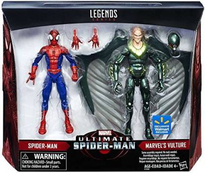 MARVEL Legends Ultimate Spider-Man & s Vulture Exclusive 2-Pack Action  Figures - Legends Ultimate Spider-Man & s Vulture Exclusive 2-Pack Action  Figures . Buy Spiderman toys in India. shop for MARVEL products