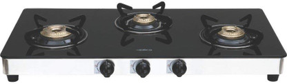elica gas stove 703 ct vetro