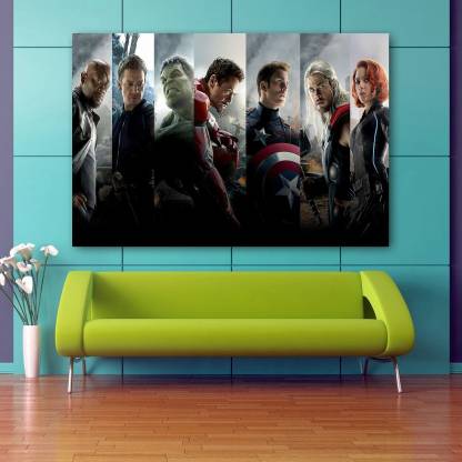 The Avengers Age Of Ultron Team Wallpaper Wall Decor Poster No Framed Large  Painting On Canvas Wall Art Picture For Home Decoration Wall Decor Paper  Print Paper Print - Total Home posters -