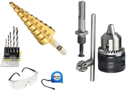 ISC 13mm Drill Chuck + SDS Adapter With 