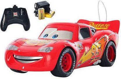 HALO NATION Remote control Car Lightning Mc Queen Vehicle Rechargeable Car,  Multi Color - Remote control Car Lightning Mc Queen Vehicle Rechargeable Car,  Multi Color . Buy Car toys in India. shop