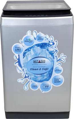 Mitashi 7 8 Kg Fully Automatic Top Load Grey Price In India Buy Mitashi 7 8 Kg Fully Automatic Top Load Grey Online At Flipkart Com