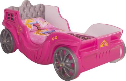 Habios Princess Car Bed Engineered Wood, Princess Twin Car Bed