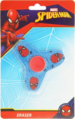 BNIP New Marvel Ultimate Spider-Man Eraser Set 4 Erasers 