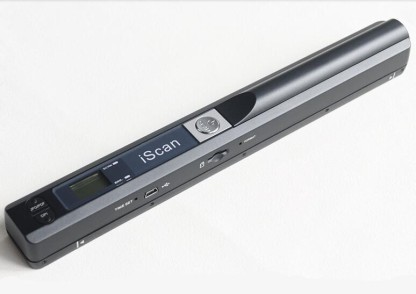 Donpow Tragbarer Scanner Handscanner USB Bildscanner 900 DPI Farbscanner A4 mobiler Scanner praktischer Scanner JPG/PDF, Micro Need SD/TF-Karte, Aber Nicht im Lieferumfang enthalten 