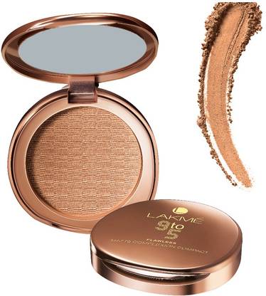 Lakme 9 To 5 Flawless Matte Complexion Compact Price In India Buy Lakme 9 To 5 Flawless Matte Complexion Compact Online In India Reviews Ratings Features Flipkart Com Out of these pearl has pink undertones, marble has neutral undertones, shell has yellow undertones and pearl and marble will suit fair to medium skin tones and shell & coral are apt for dusky skin tones. lakme 9 to 5 flawless matte complexion compact