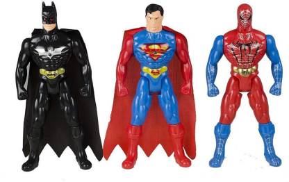 Shrih Spiderman Superman Batman Super Hero Figures - Spiderman Superman  Batman Super Hero Figures . Buy Spiderman, Superman, Batman toys in India.  shop for Shrih products in India. 
