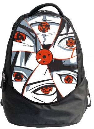 | ComicSense Naruto Mangekyou Sharingan Laptop and Bag Waterproof Backpack - Backpack | ComicSense Naruto Mangekyou Sharingan Laptop and Bag Waterproof Backpack - Backpack