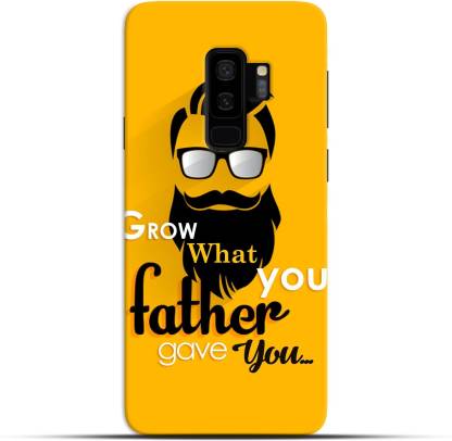 Saavre Back Cover for Grow What Your Father Gave You Beard for SAMSUNG S9 PLUS