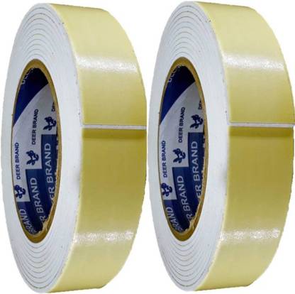 Flipkart Com Udak Good Quality Double Sided Tape 1 Inch Set Of 2 Pcs Dispenser Foam Type Manual Foam Type