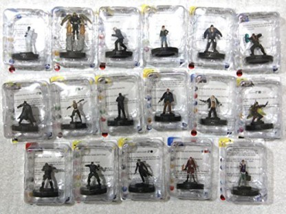 DC Heroclix Miniature Figures Arkham Asylum Rare & Super Rare Lots To Choose 