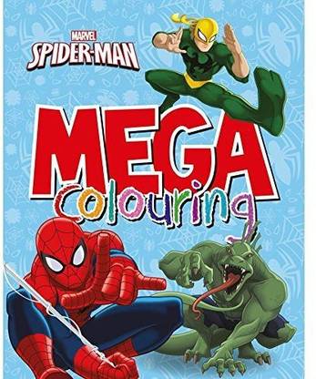 Spiderman Marvel - Mega Colouring Book - Marvel - Mega ...