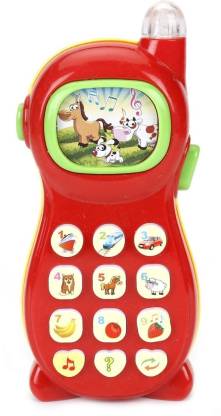 Twiddle Learning Toy Mobile Phone with Pictures Projection & Sound