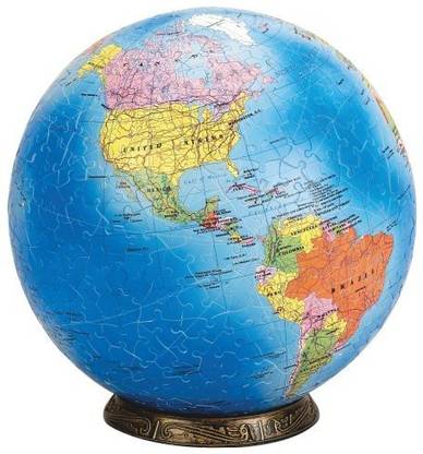 360 Map Of World Warren Puzzle Esphera 360 9 540 Pieces World Globe: Political Map By Mega  Brands By - Esphera 360 9 540 Pieces World Globe: Political Map By Mega  Brands By . Shop For Warren Puzzle Products In India. | Flipkart.com