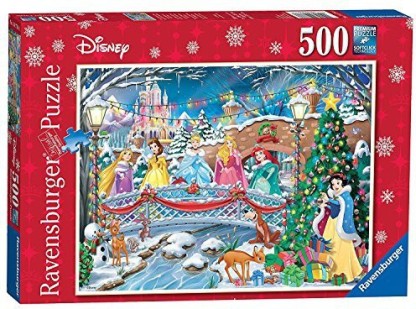 14778 Ravensburger Puzzle 500 Pcs Disney Princess Christmas Celebrations 
