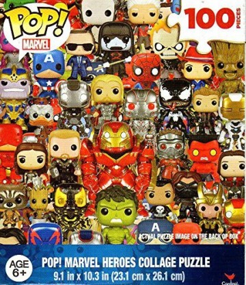 Funko POP Marvel Heroes Collage 100 piece jigsaw puzzle Cardinal 