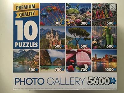 Sure Lox 10 Puzzle Photo Gallery 5600 Total Pieces 10 Puzzle Photo Gallery 5600 Total Pieces Shop For Sure Lox Products In India Flipkart Com