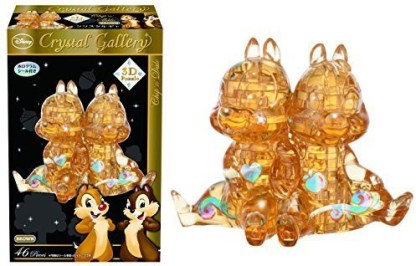 Hanayama Crystal Gallery 3d Puzzle Disney Chip & Dale for sale online 