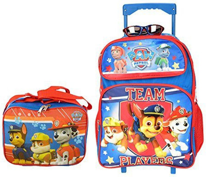 paw patrol rolling backpack