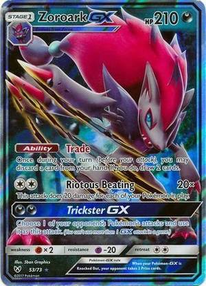 Pokemon Cards Pokemon Zoroark Gx 53 73 Ultra Rare Sun Moon Shining Legends Cards Pokemon Zoroark Gx 53 73 Ultra Rare Sun Moon Shining Legends Cards Shop For Pokemon Cards Products In