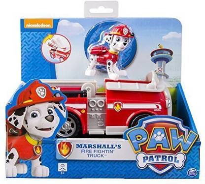 Spin Master Paw Patrol Gift Bundle Of 3 Items Paw Patrol Marshall S Fire Fightin Truck 4 Pack Of Puzzles And Ryder Plush Paw Patrol Gift Bundle Of 3 Items Paw Patrol