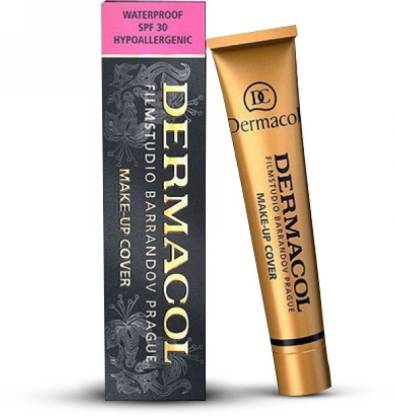 Dermacol Make-Up Cover Waterproof Hypoallergenic SPF 30, Cover All Acne  Scar and Tattoo SHADE 218 Concealer - Price in India, Buy Dermacol Make-Up  Cover Waterproof Hypoallergenic SPF 30, Cover All Acne Scar