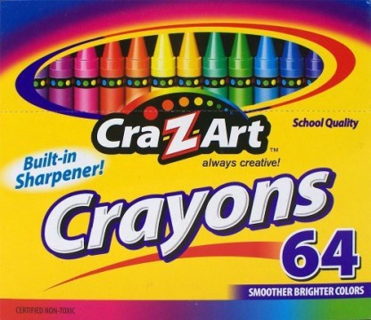 Cra-Z-art Crayons 10202 64 Count 