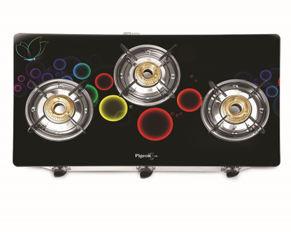 pigeon smart plus 3 burner gas stove
