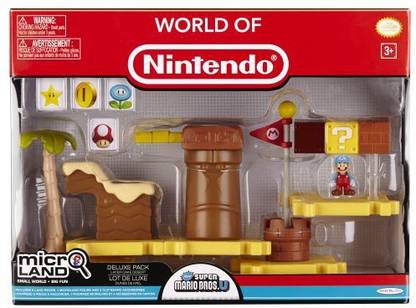 Generic Jakks Super Mario Jakknin0lcdim World Of Nintendo Micro Land Playset Deluxe With Layer Cake Desert And Ice Figure Jakks Super Mario Jakknin0lcdim World Of Nintendo Micro Land Playset Deluxe With